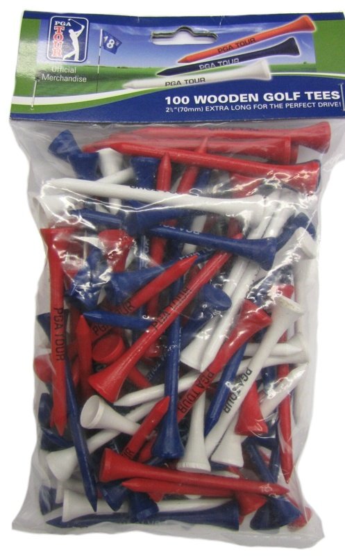 PGA Tour Wooden Tees 70mm 100pcs