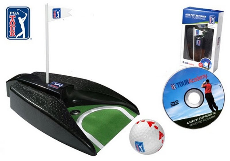 PGA Tour Auto Putt Returner with Guideball and DVD