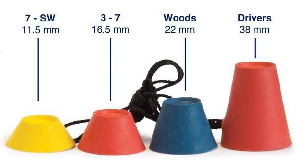 PGA Tour Winter Tees Golf Tees (4 pack)