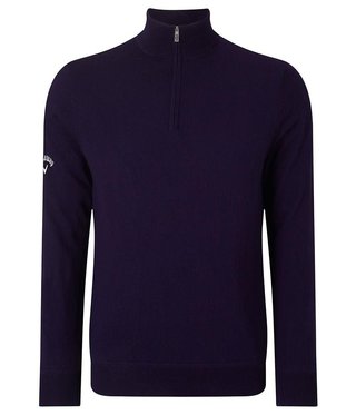 Callaway Windstopper 1/4 Zipped men's sweater, peacoat