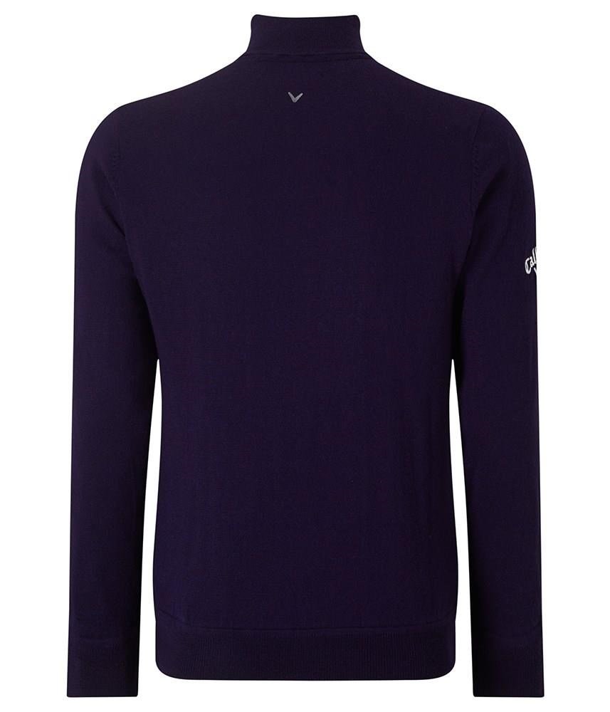 Callaway Windstopper 1/4 Zipped men's sweater, peacoat