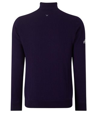 Callaway Windstopper 1/4 Zipped men's sweater, peacoat