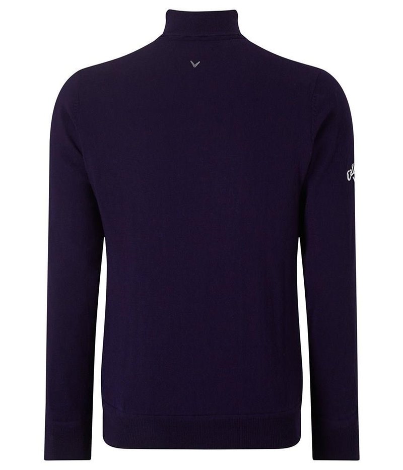 Callaway Windstopper 1/4 Zipped men's sweater, peacoat