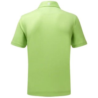 FootJoy Stretch Pique Solid men's polo, lime