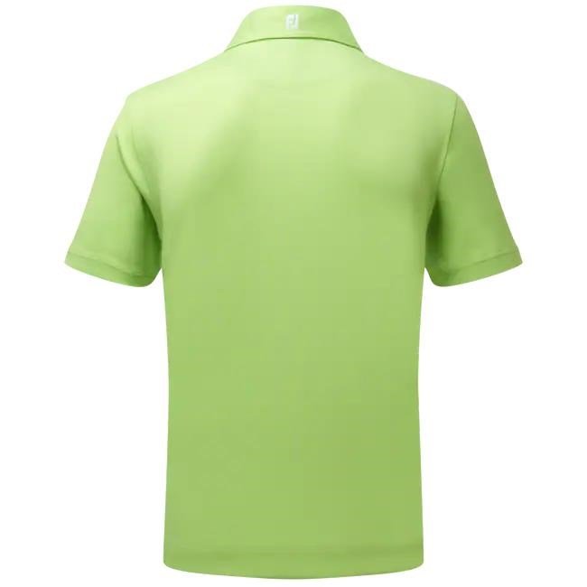 FootJoy Stretch Pique Solid men's polo, lime