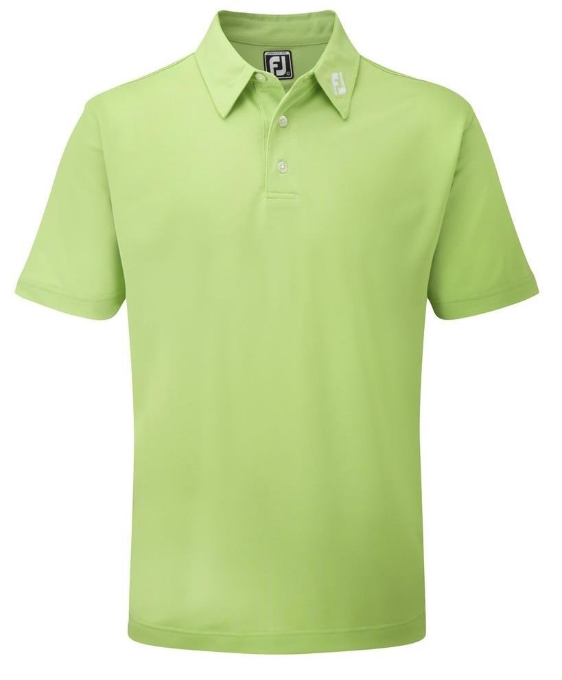 FootJoy Stretch Pique Solid men's polo, lime