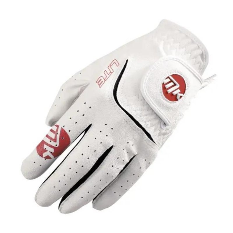 MKids MKids All Weather junior golf glove, white/lime