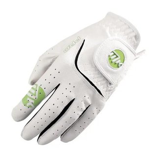 MKids MKids All Weather junior golf glove, white/lime