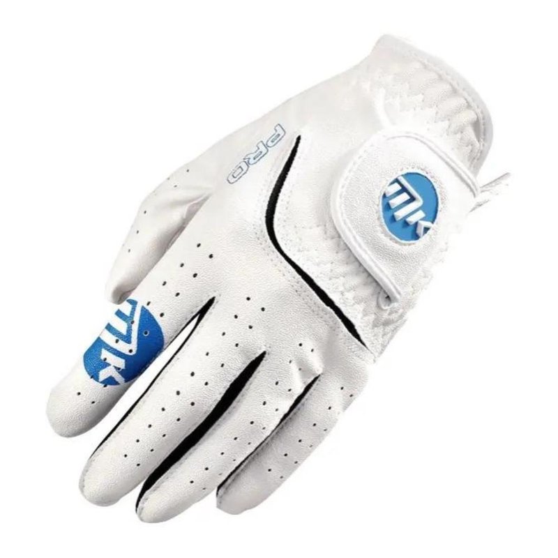 MKids MKids All Weather junior golf glove, white/lime