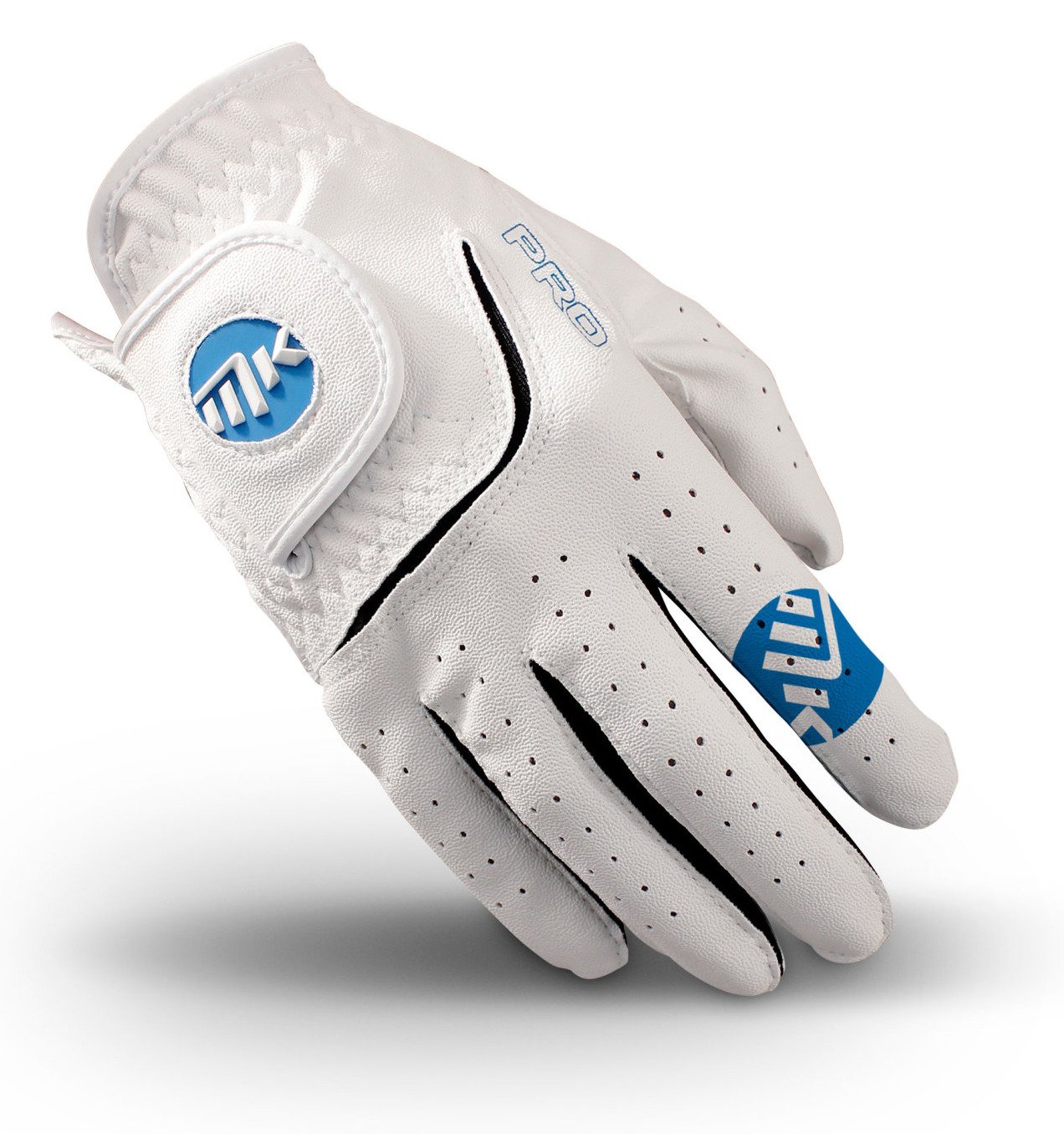 MKids MKids All Weather junior golf glove, white/lime
