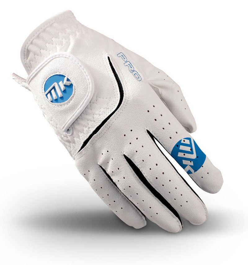 MKids MKids All Weather junior golf glove, white/lime