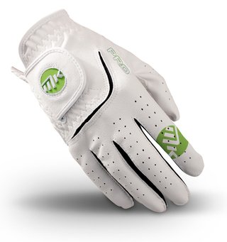 MKids MKids All Weather junior golf glove, white/lime