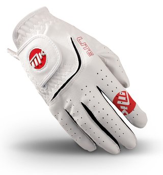 MKids MKids All Weather junior golf glove, white/lime