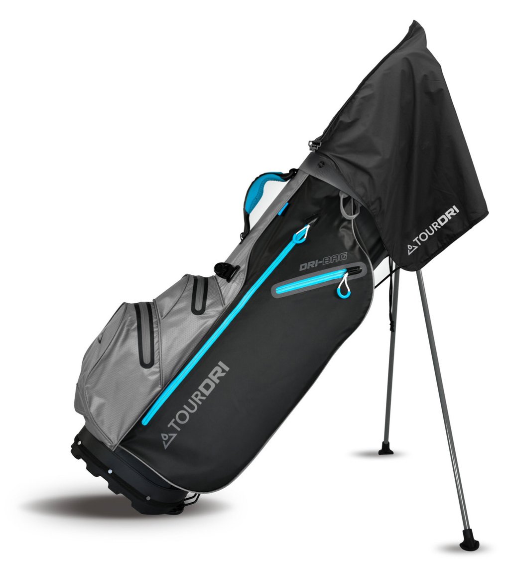 Masters Golf TourDri 2-in-1 Bag Hood & Towel, black