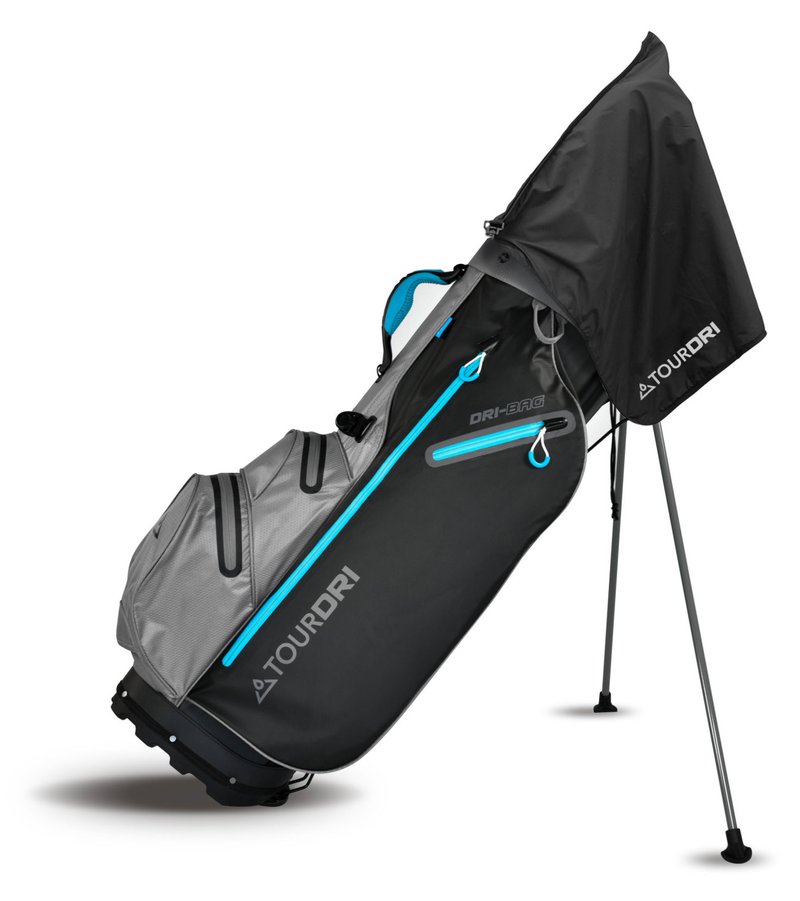 Masters Golf TourDri 2-in-1 Bag Hood & Towel, black