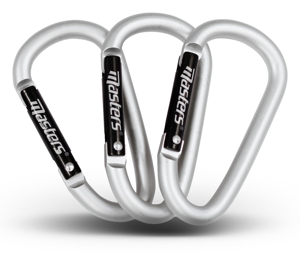 Masters Golf Carabiner Connector, silver