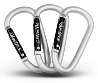 Masters Golf Carabiner Connector, silver