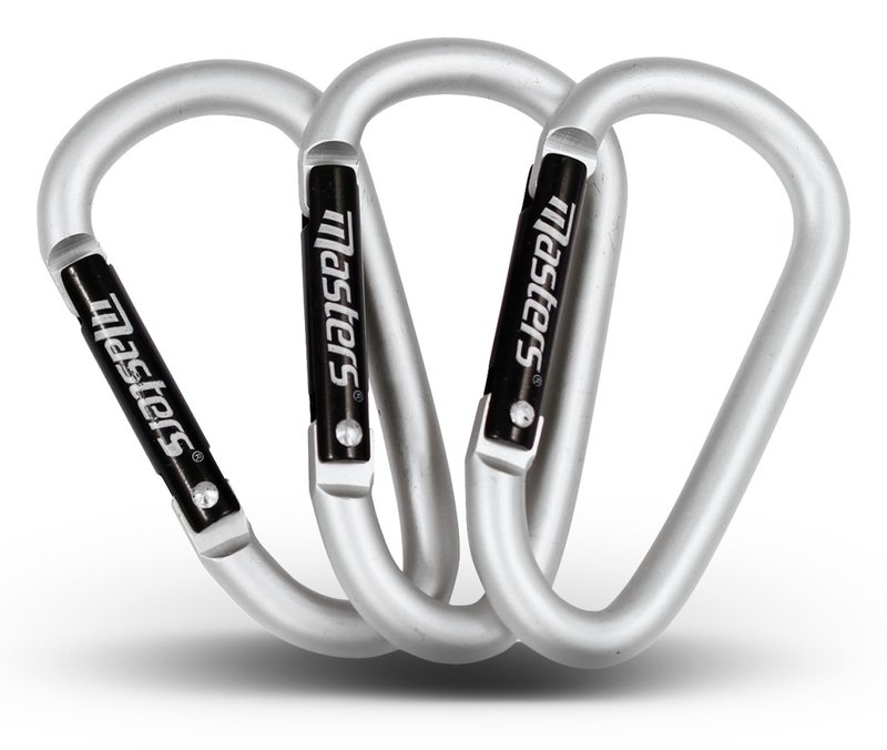 Masters Golf Carabiner Connector, silver