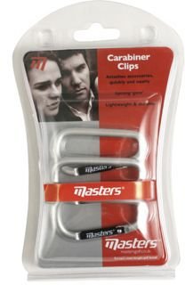 Masters Golf Carabiner Connector, silver