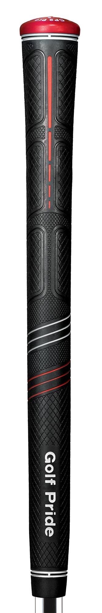 Golf Pride CP2 Pro Grip, Standard, Black/Red