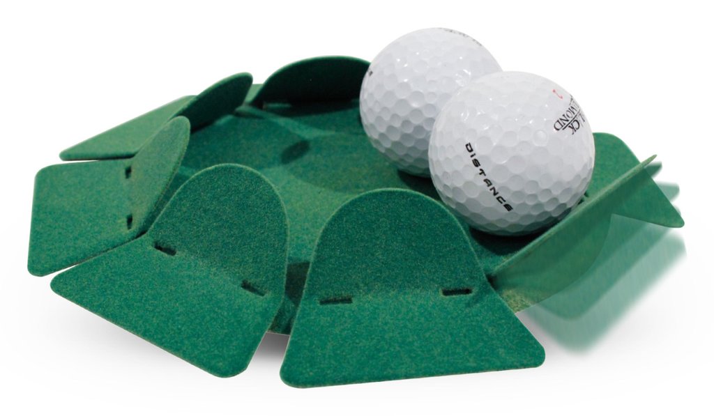 Masters Golf Putting Cup Green Baize training aid