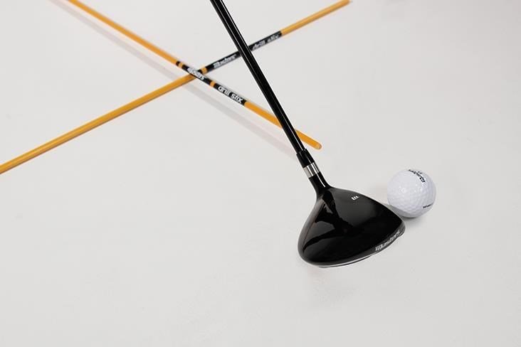 Masters Golf Masters Drill-Stix Training Alignment Rods 2pc Orange