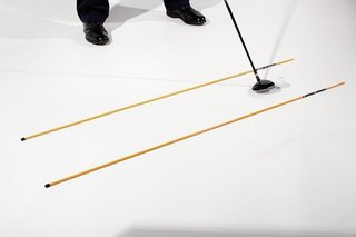 Masters Golf Masters Drill-Stix Training Alignment Rods 2pc Red