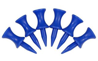 Masters Graduated Castle plastic tees 37mm (1 1/2"), 30tees, blue