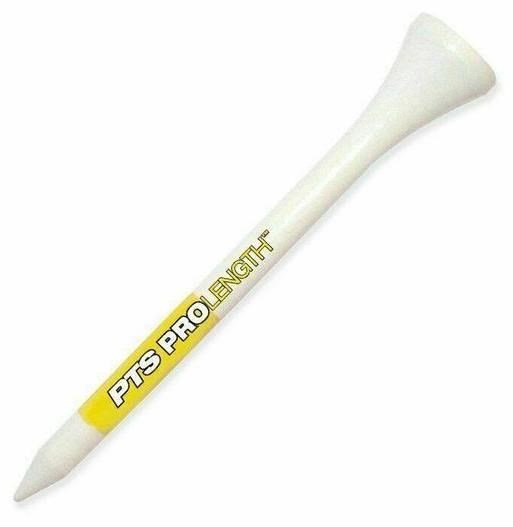 Pride Professional Tee System Prolength Yellow Wood Tees 69mm (2 3/4"), 20 pcs