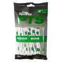 Pride Professional Tee System Prolength Max Green Wood Tees 101mm (4"), 50 pcs