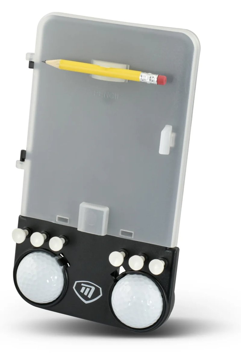 Masters Golf Trolley Scorecard Holder trolley accessory, black