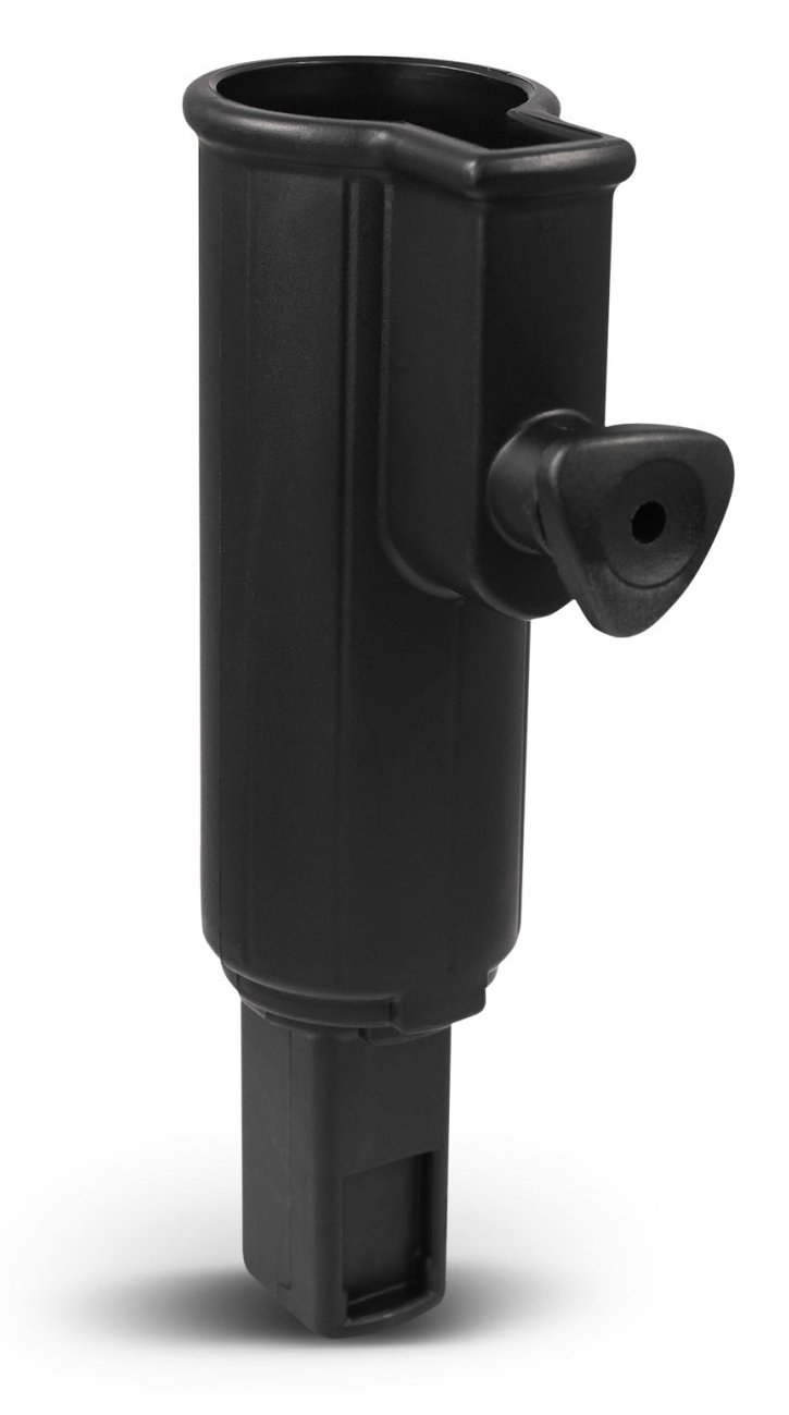Masters Golf Umbrella Holder Extender trolley accessory, black