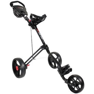 Masters 5 Series manual golf trolley, black