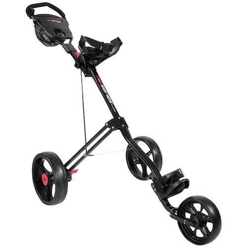 Masters 5 Series manual golf trolley, black