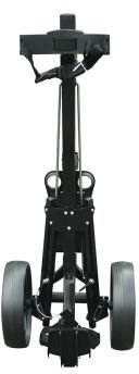 Masters Golf 3 Series Aluminium 2 Wheel Pull trolley, black