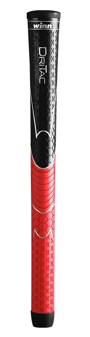 Winn Dri-Tac Grip Black/Red Standard