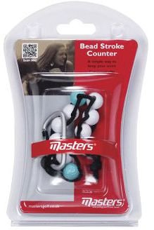 Masters Golf Masters Bead Stroke Counter, white/green