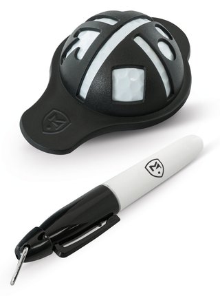Masters Golf Masters Align-M-Up Ball System, black