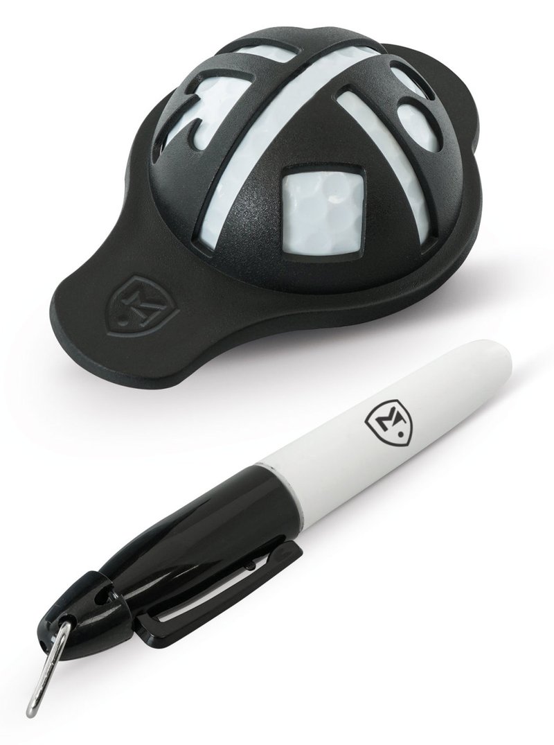 Masters Golf Masters Align-M-Up Ball System, black