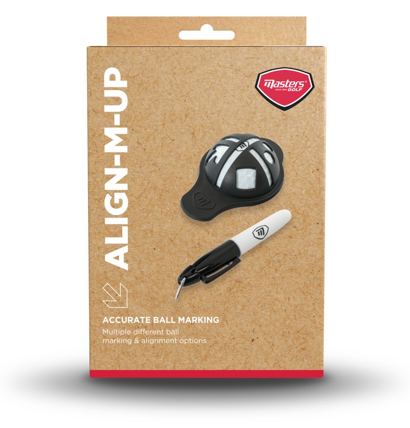 Masters Golf Masters Align-M-Up Ball System, black