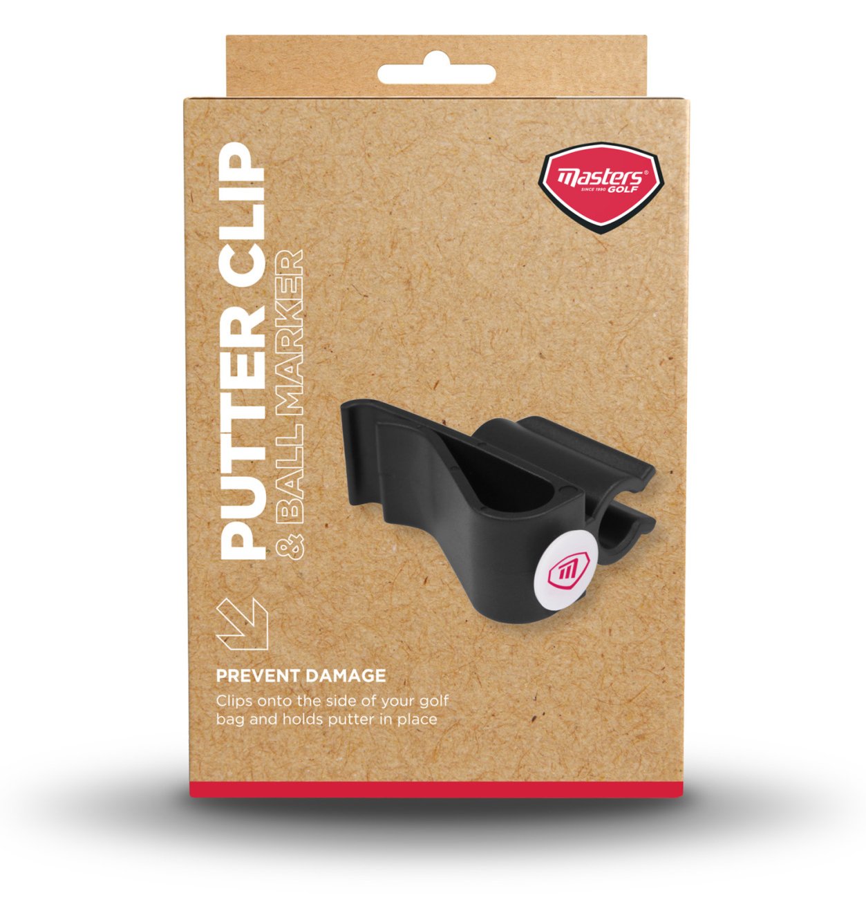 Masters Golf Putter Clip & Ball Marker
