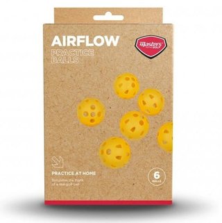 Masters Golf Airflow XP Practice golf balls, yellow