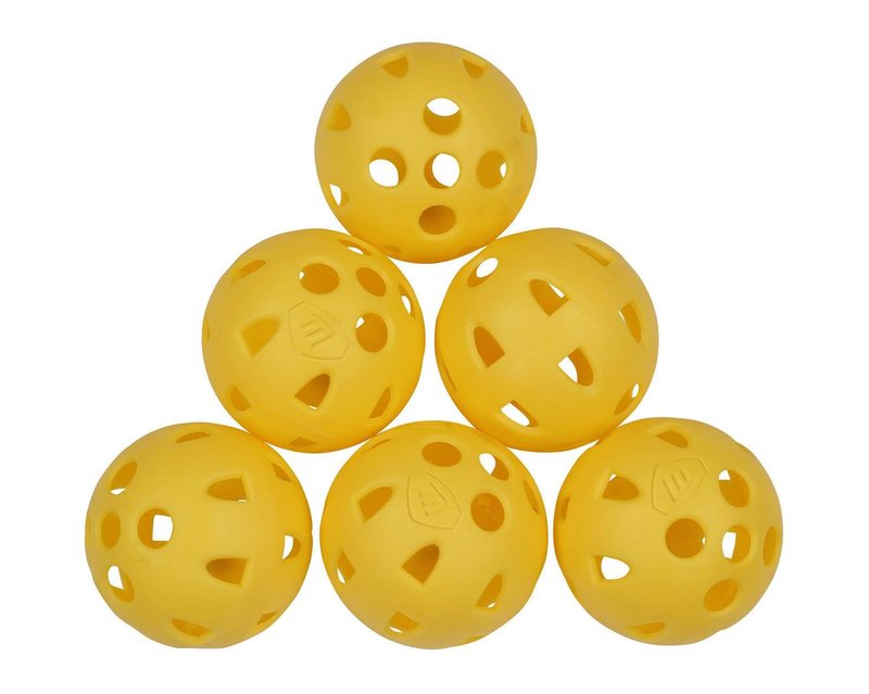 Masters Golf Airflow XP Practice golf balls, yellow