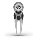 Masters Golf Deluxe Pitchfork With Marker, silver