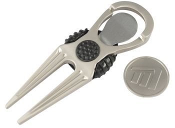 Masters Golf Masters Deluxe Pitchfork With Marker, silver