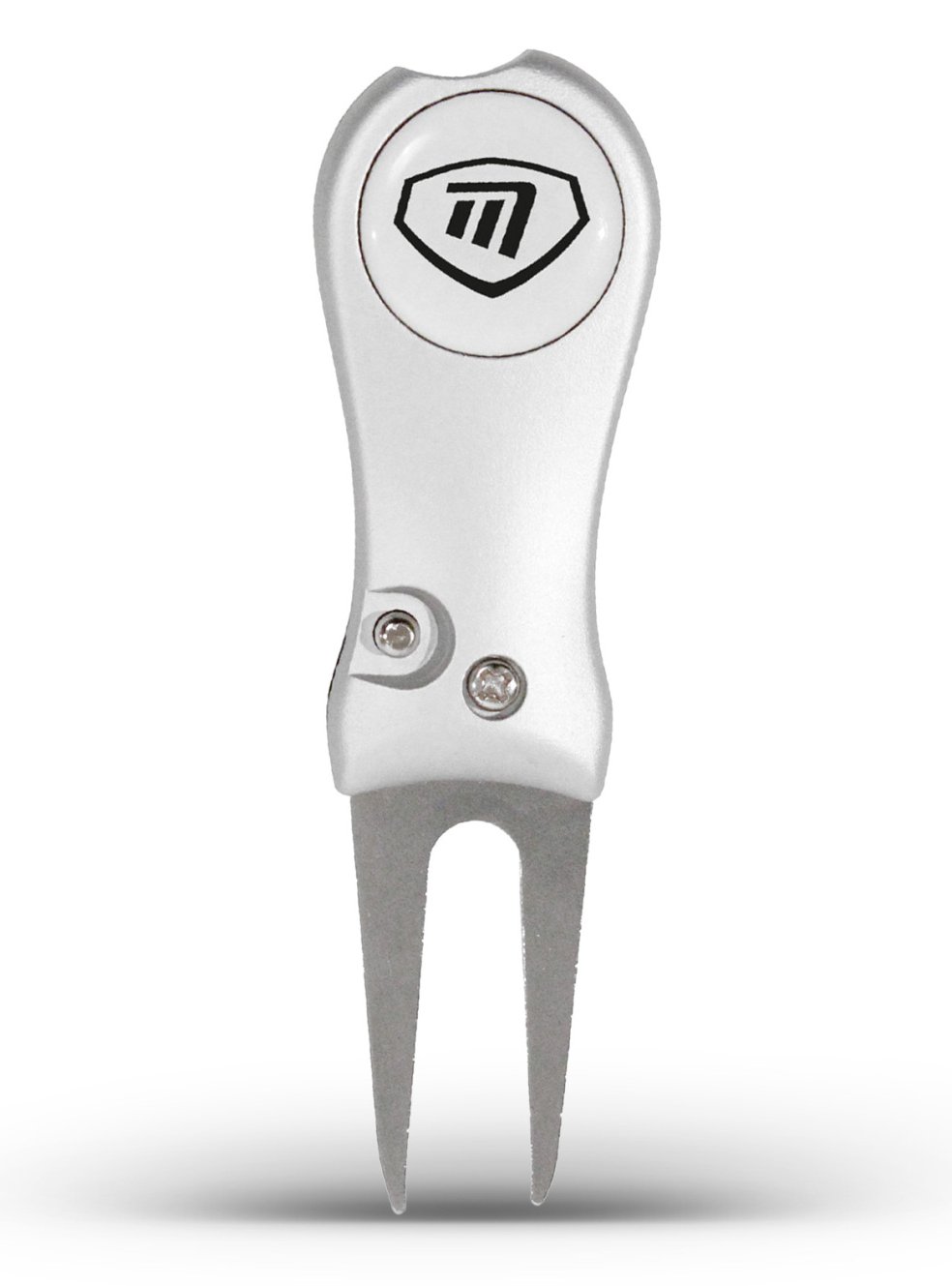 Masters Golf Switchblade Style Pitchfork silver