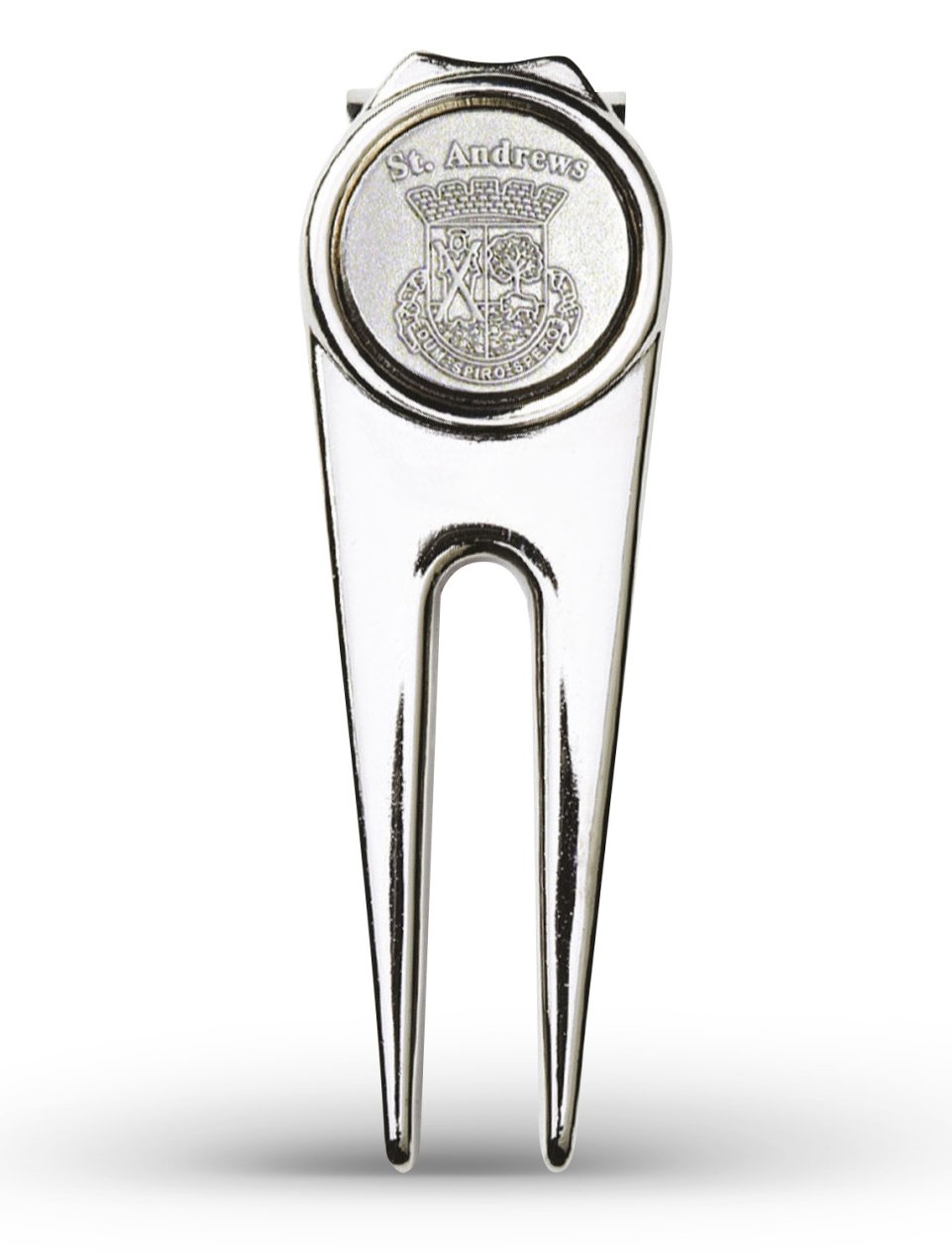 Masters Golf St Andrews Deluxe Pitchfork, silver