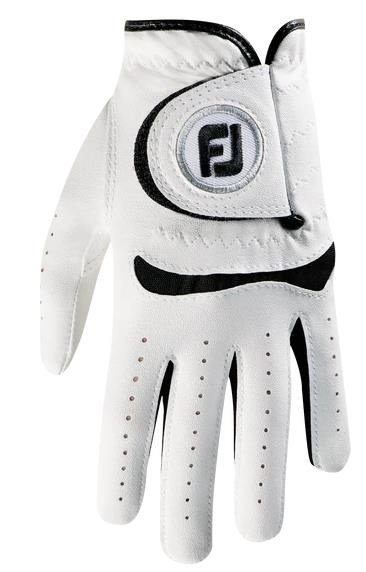 Footjoy FJ Junior 18 golf glove, white/black