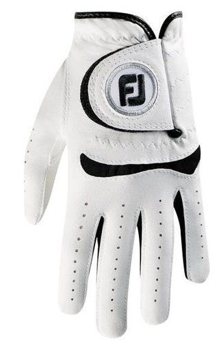 Footjoy FJ Junior 18 golf glove, white/black