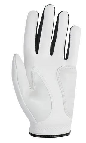 Footjoy FJ Junior 18 golf glove, white/black